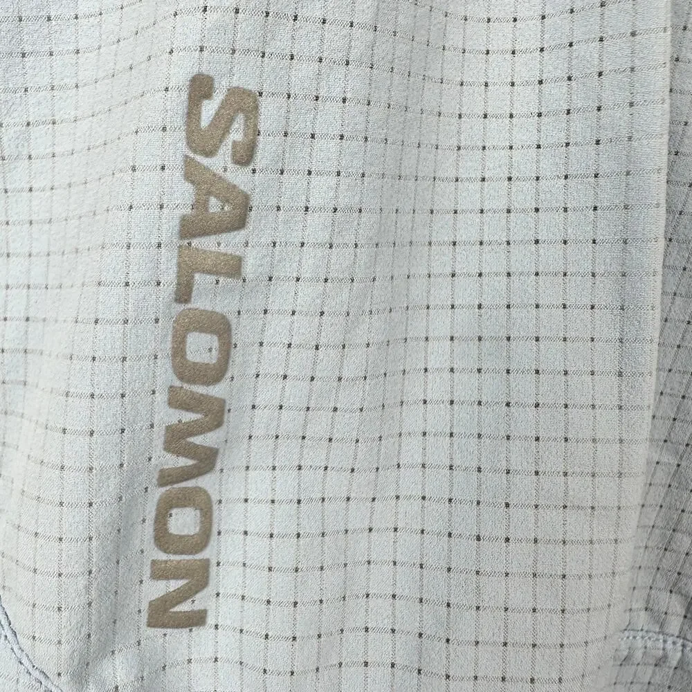 Salomon Women's Sense Aero 2-In-1 Shorts Light Blue Black Medium Outdoor Active